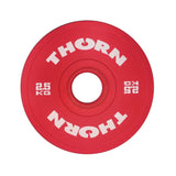 Hantelscheiben-Set gummiert 2 x 2.5kg - Friction Change Plates - THORN+fit Schweiz