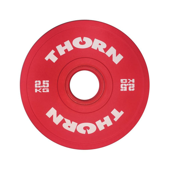 Hantelscheiben-Set gummiert 2 x 2.5kg - Friction Change Plates - THORN+fit Schweiz