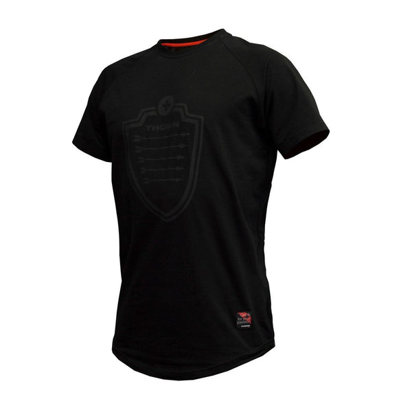 T-Shirt Arrow schwarz made in EU - THORN+fit Schweiz